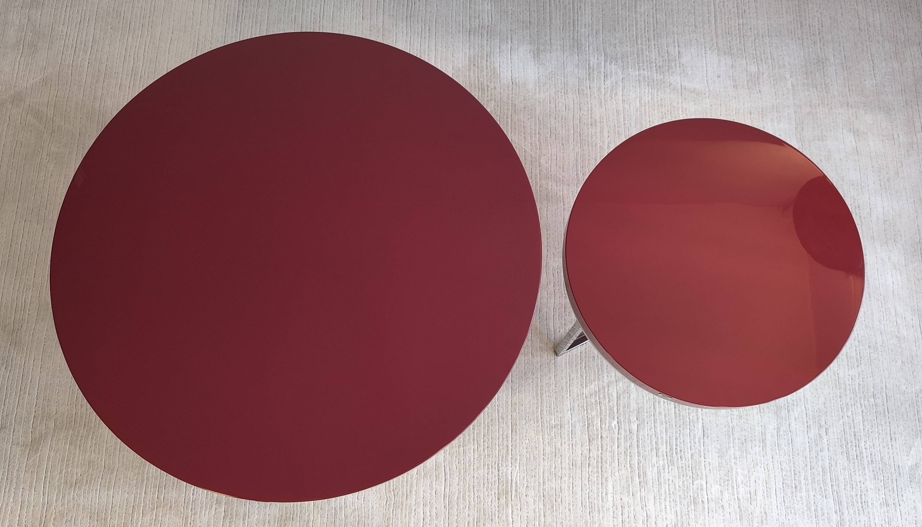 Magnificent “satellite” coffee tables by marais international