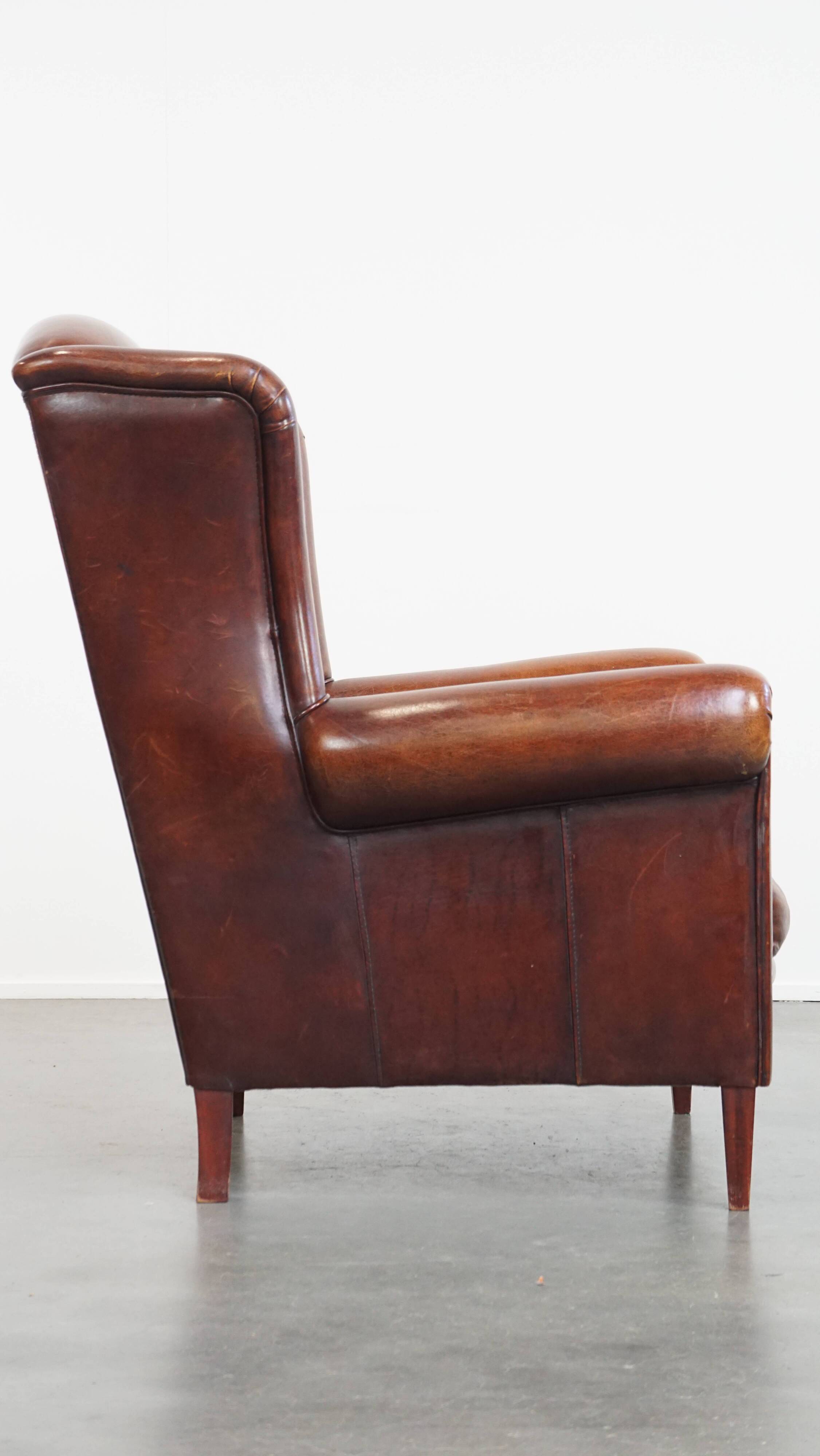 Sheepskin Wingback Chair