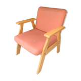 Fauteuil bois clair