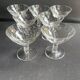 7 coupes à champagne Baccarat Saint Hélier