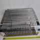 Chromed steel industrial wall paper basket, 60s