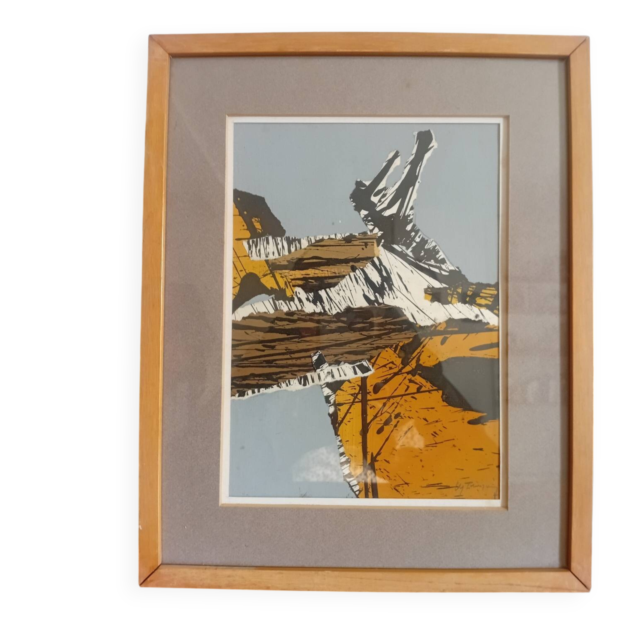 Collage Michel Trinquier 1983/84