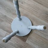 Grey-blue tripod stool