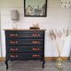 Oak chest of drawers