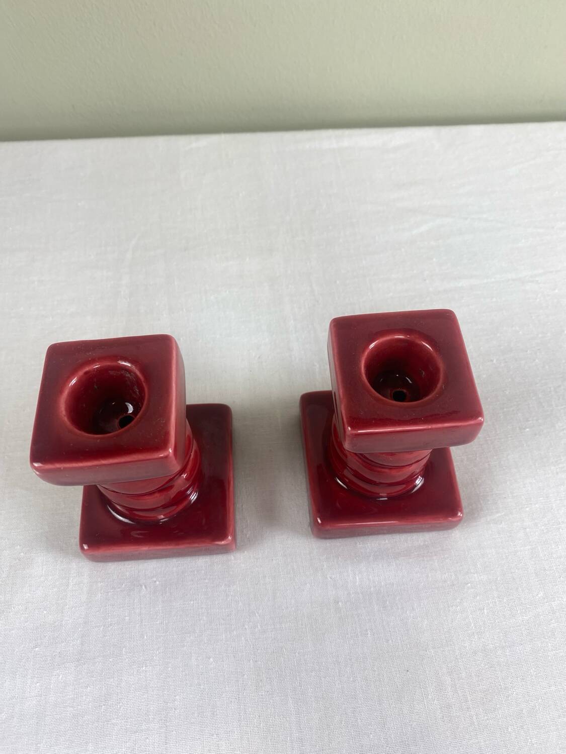Pair of vintage candlesticks
