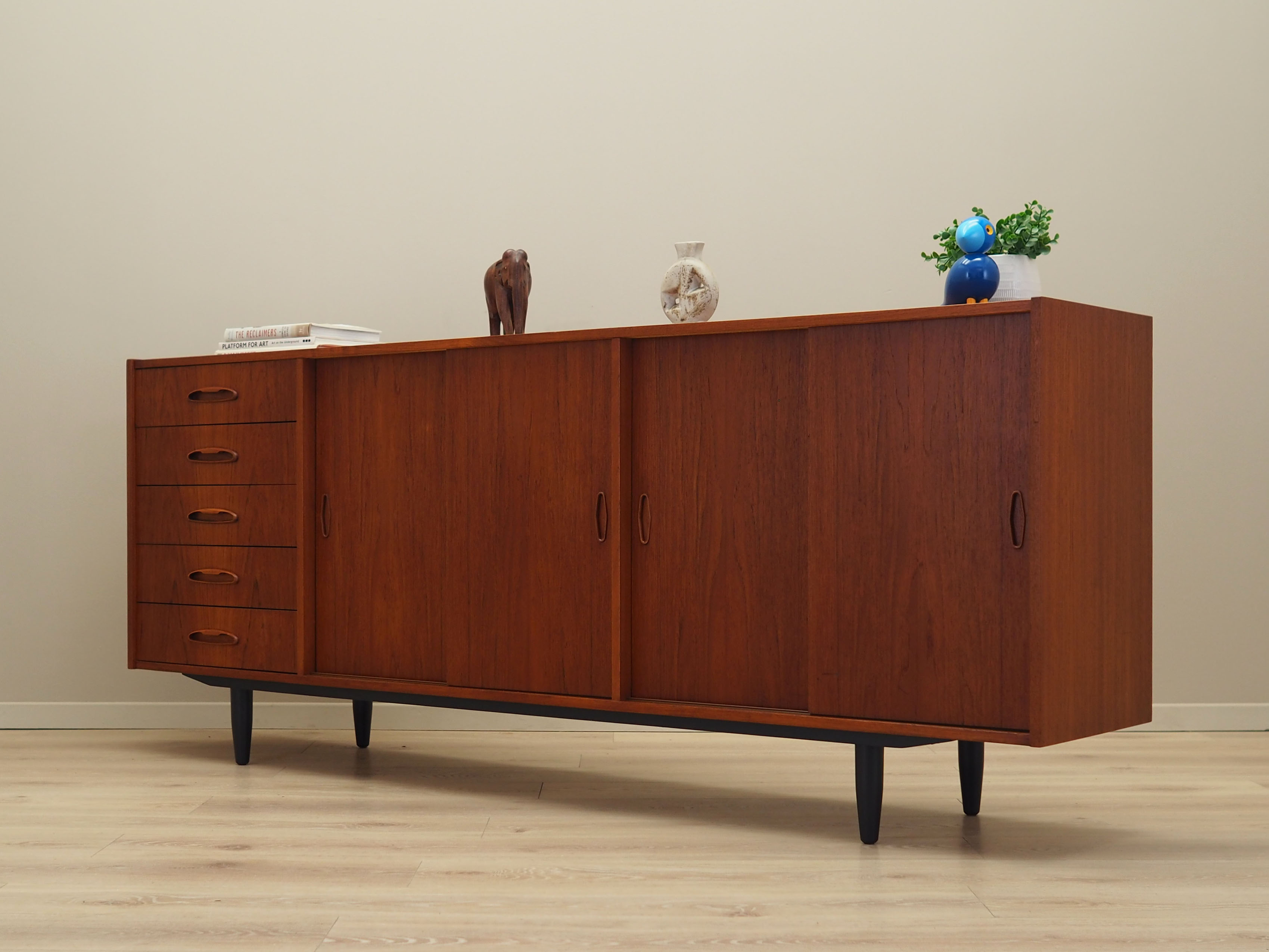 Teak sideboard, Danish design, 1970s, production Denmark