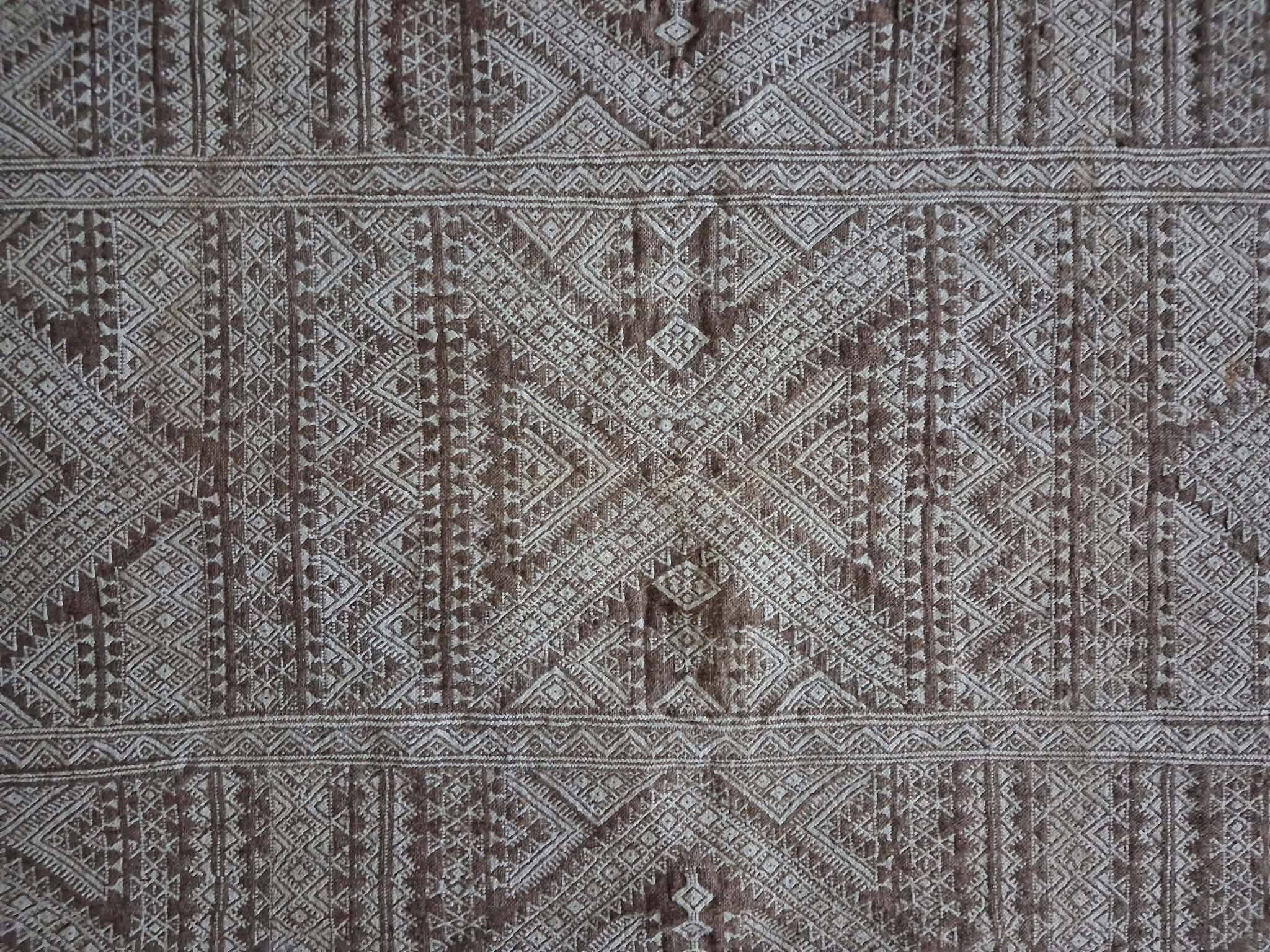 Handmade Berber Kilim Merghoum 240x130cm