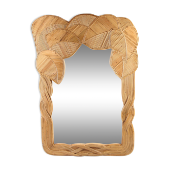 Rattan mirror 140x100cm