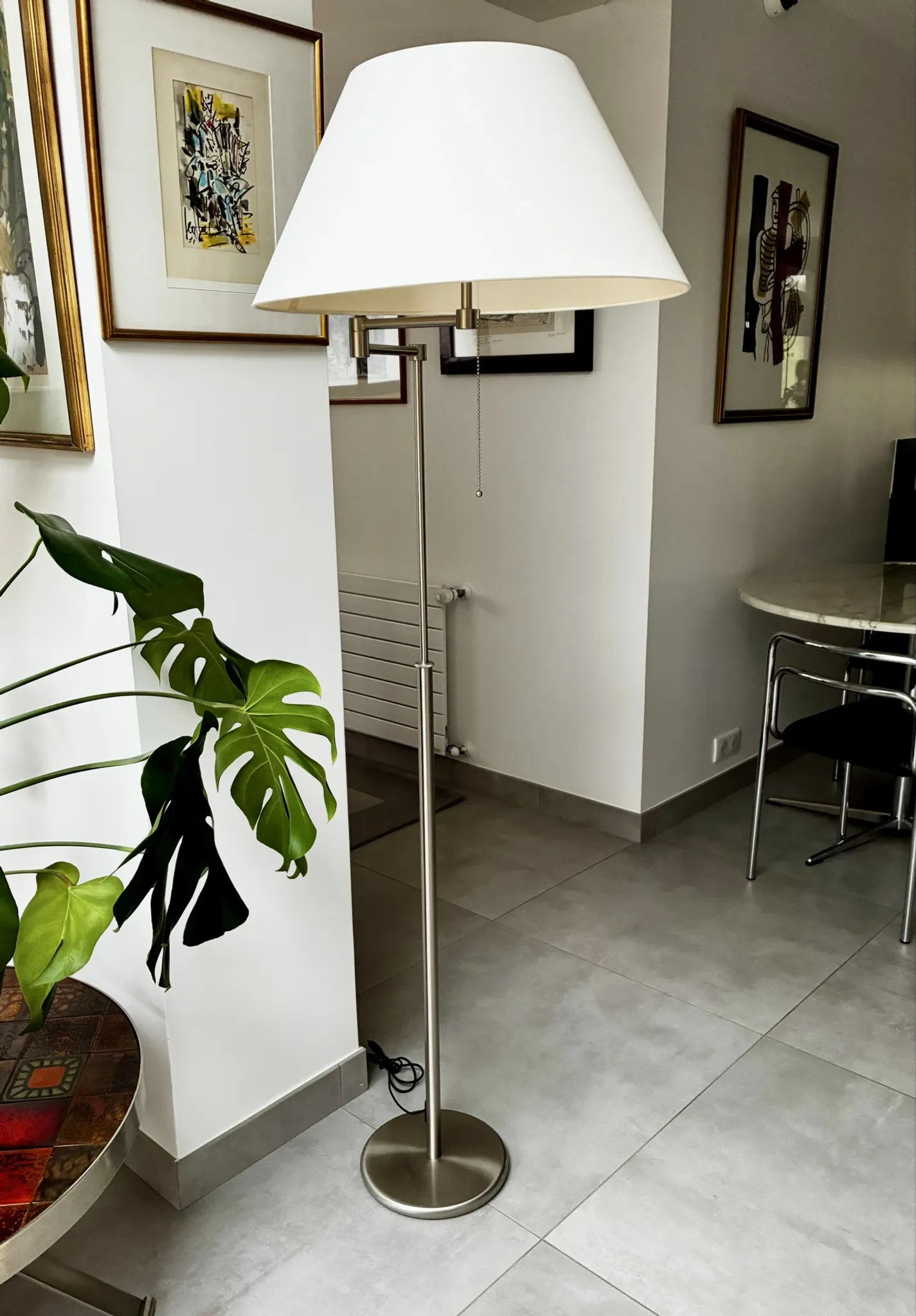 Reading floor lamp 1990 Holtkötter Lighting perfect condition