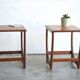 Paire de tables de nuit /d’appoint par G-Plan