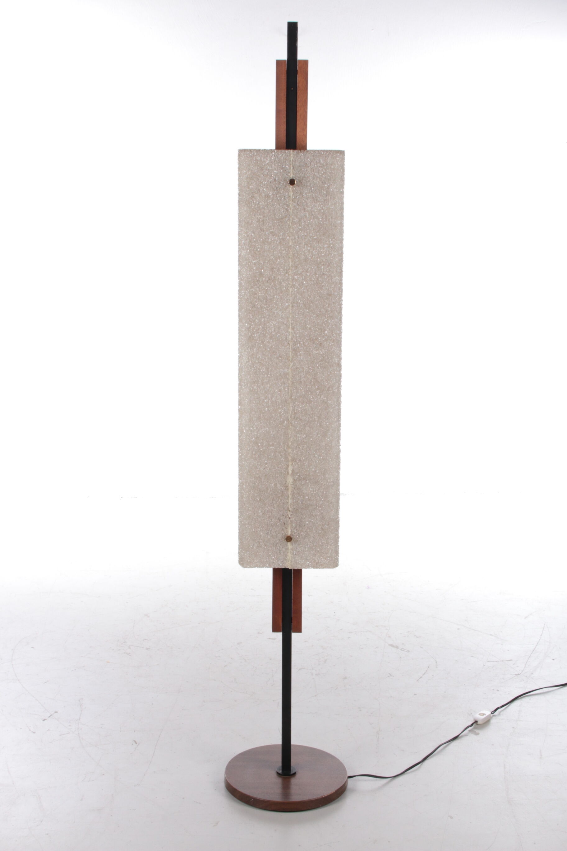 Vintage french floor lamp with switch, 1960s