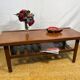 Mid-century retro vintage teak coffee table by myer (1960s) – stylish & fun