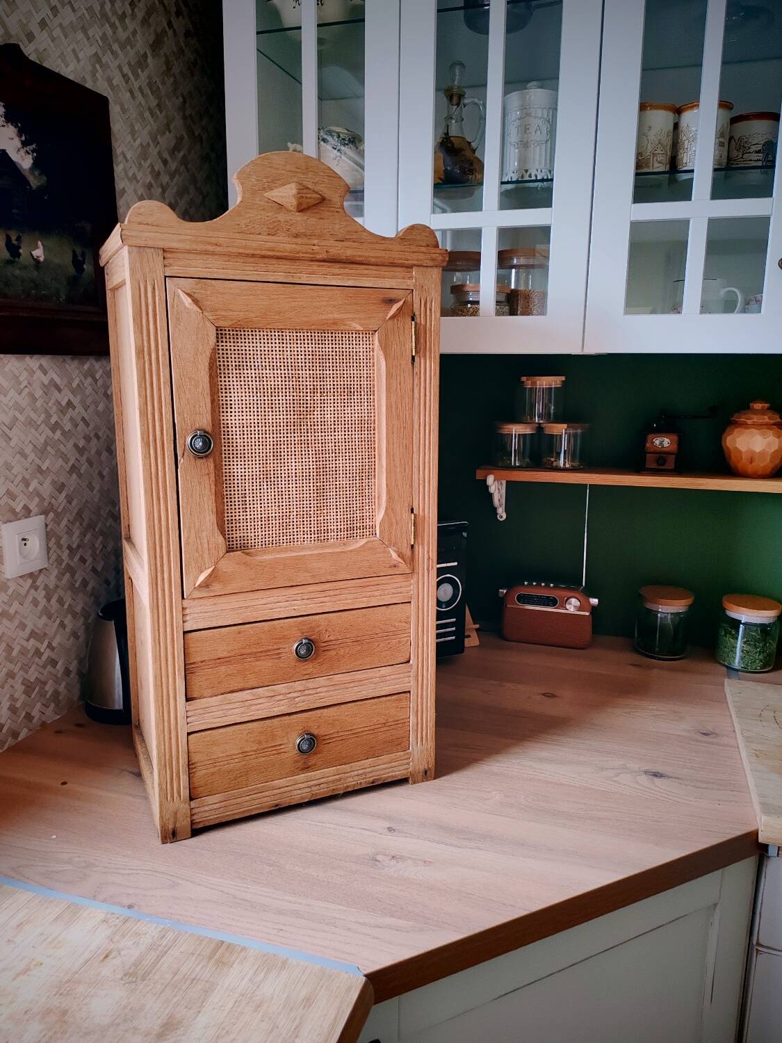 Small oak piece of furniture