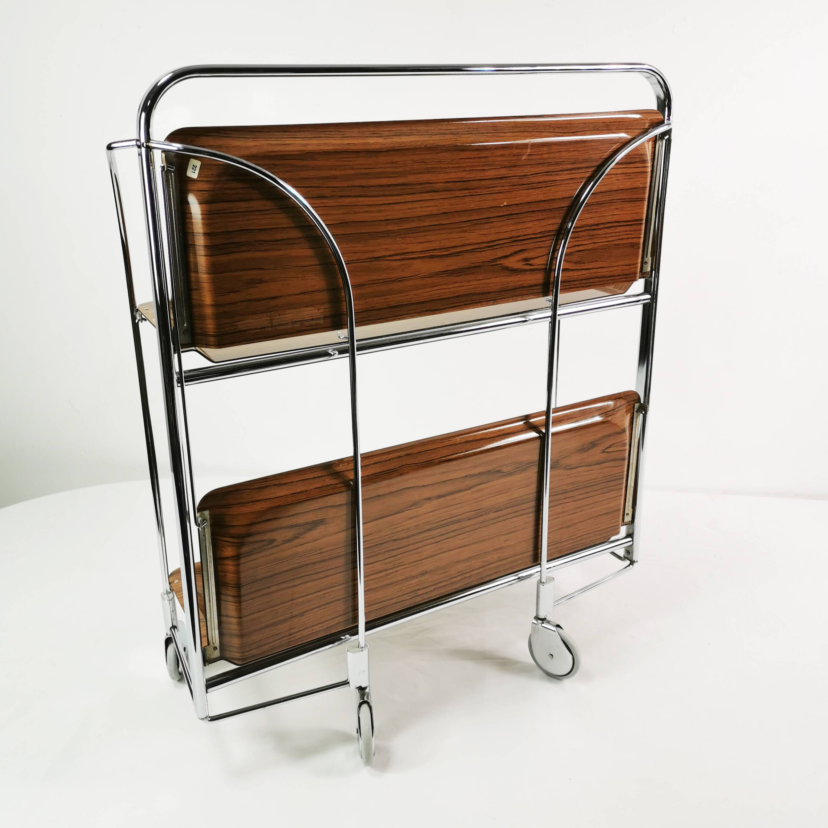 Foldable, mobile Bauhaus bar, Germany 1970s