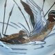 Gien ashtray in earthenware 1950