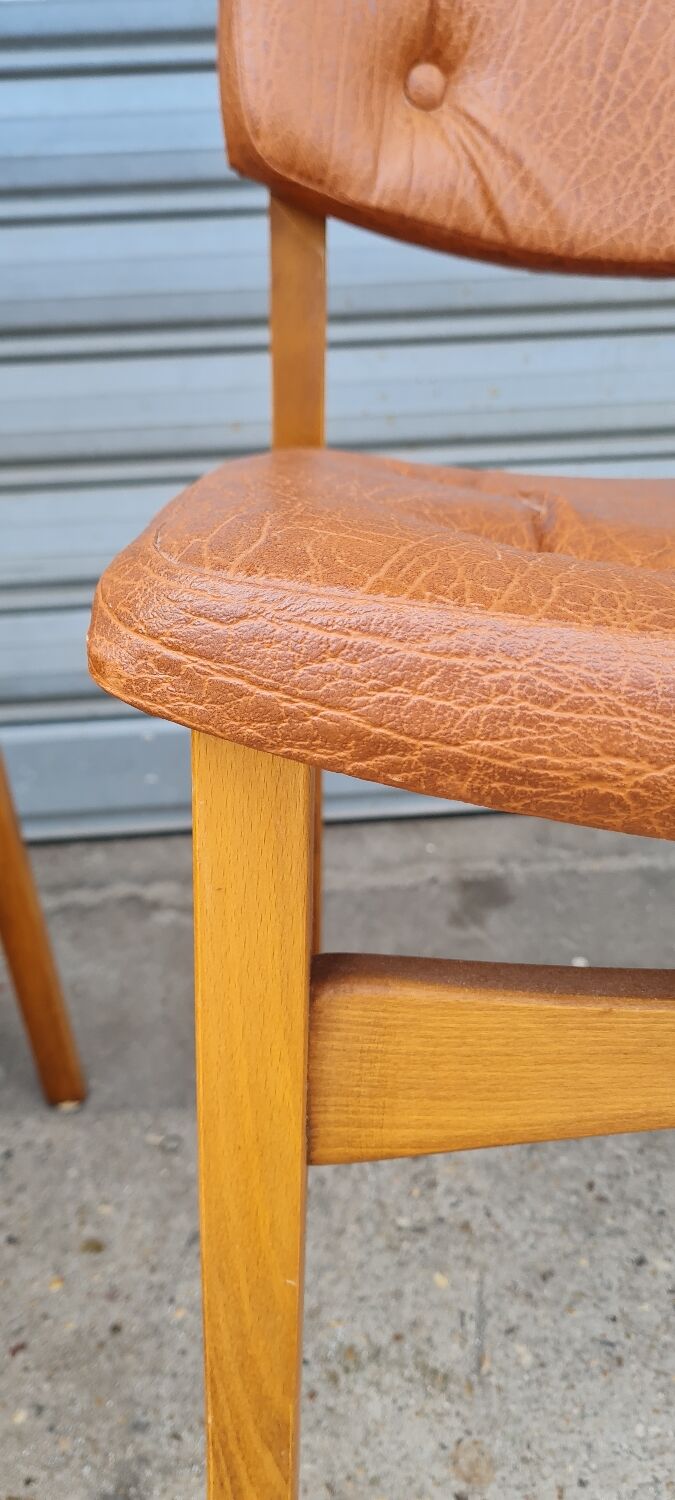 Set of 4 Scandinavian chairs