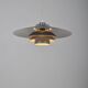 Danish hanging lamp model De-Lux from Design Light, 1980s