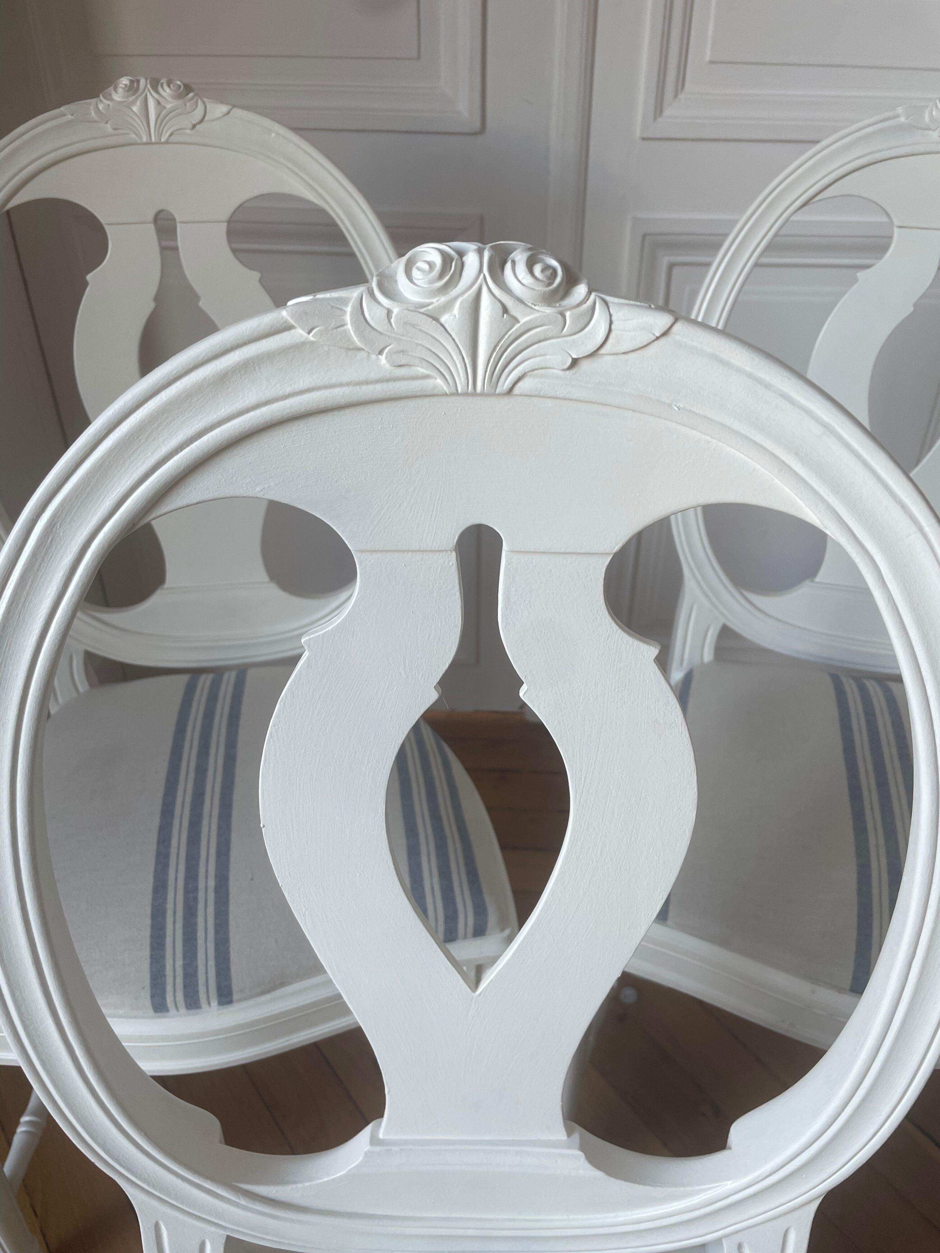 Gustavian chairs "Rosen"