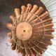 Cache jar in rattan and bamboo