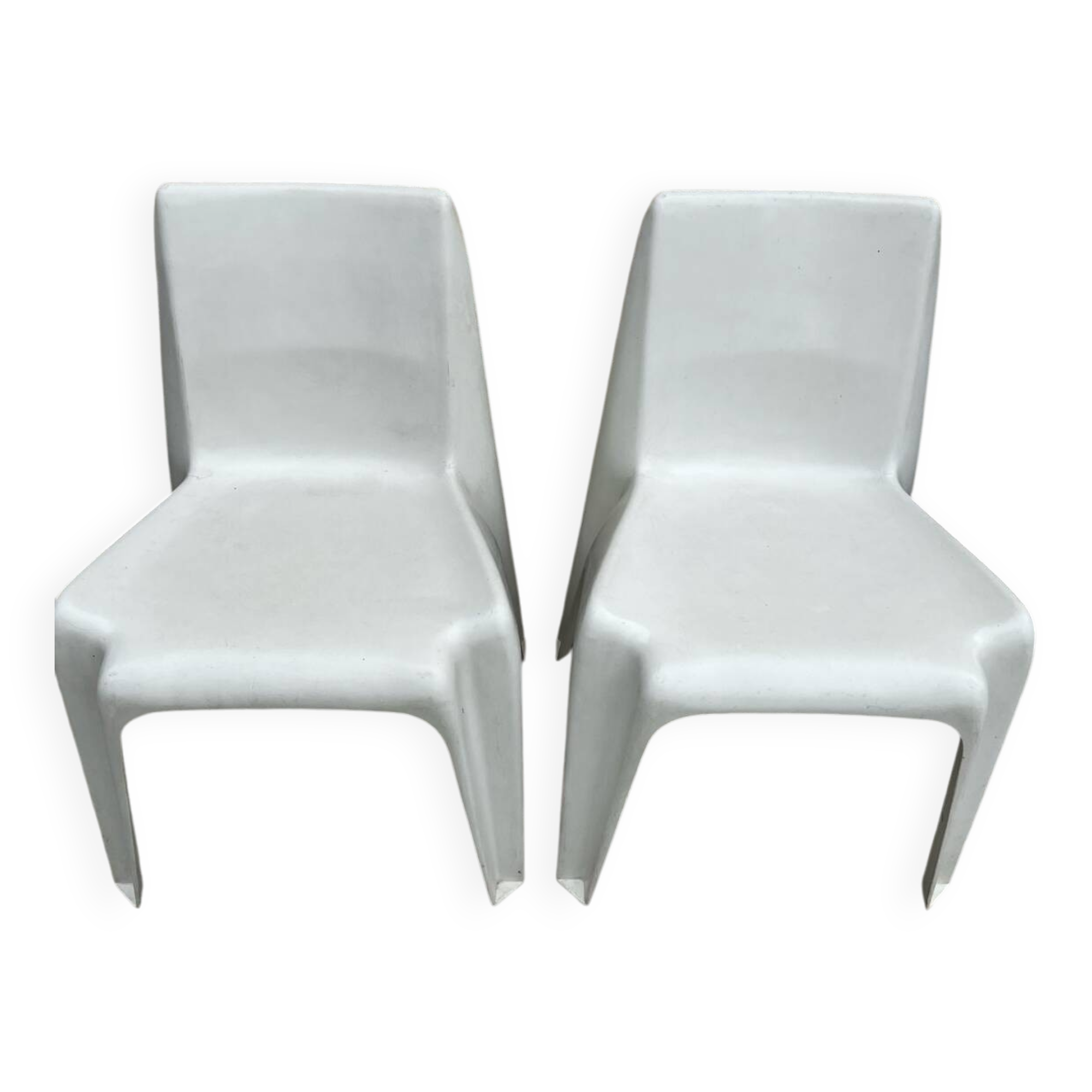 Chaise empilable Bofinger BA1171, Allemagne, années 1960