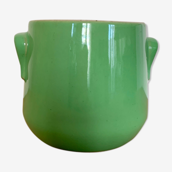 Green pot cover