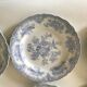 Lot 6 assiettes anciennes faïence anglaise