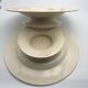 2 dessert dishes on foot Gien vintage 1870 pink Shabby model views from the east