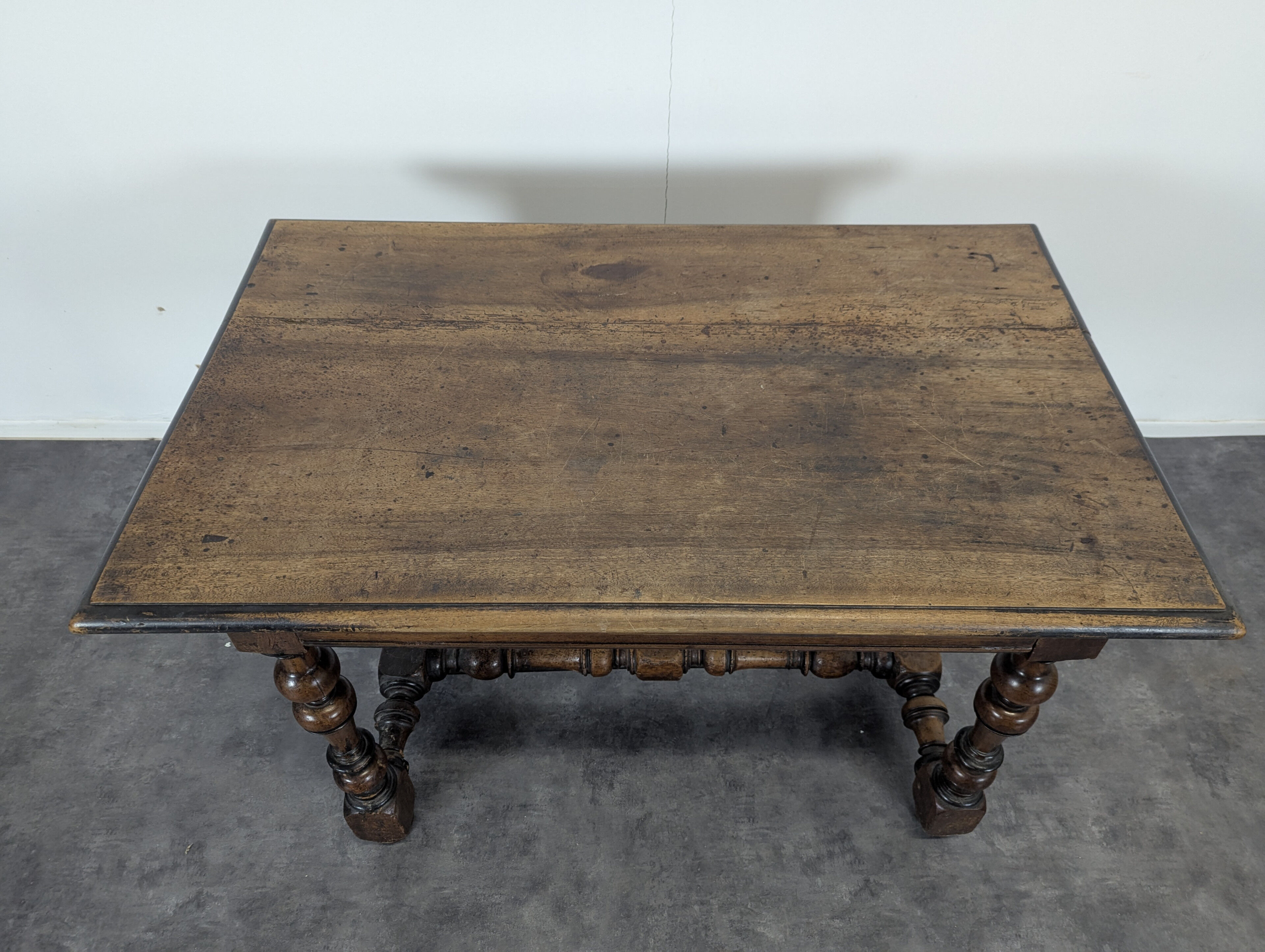 Louis XIII period walnut table