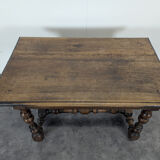 Louis XIII period walnut table