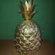 Pineapple ice bucket in golden metal Mauro Manetti