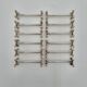 12 Christofle silver-plated knife holders
