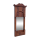 Miroir en acajou de la fin du XIXème siècle, Europe du Nord.