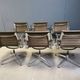 Pair of vintage Eames for Herman Miller EA108 alu range office/desk chairs, 1980