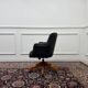 Chaise de bureau Chesterfield noire