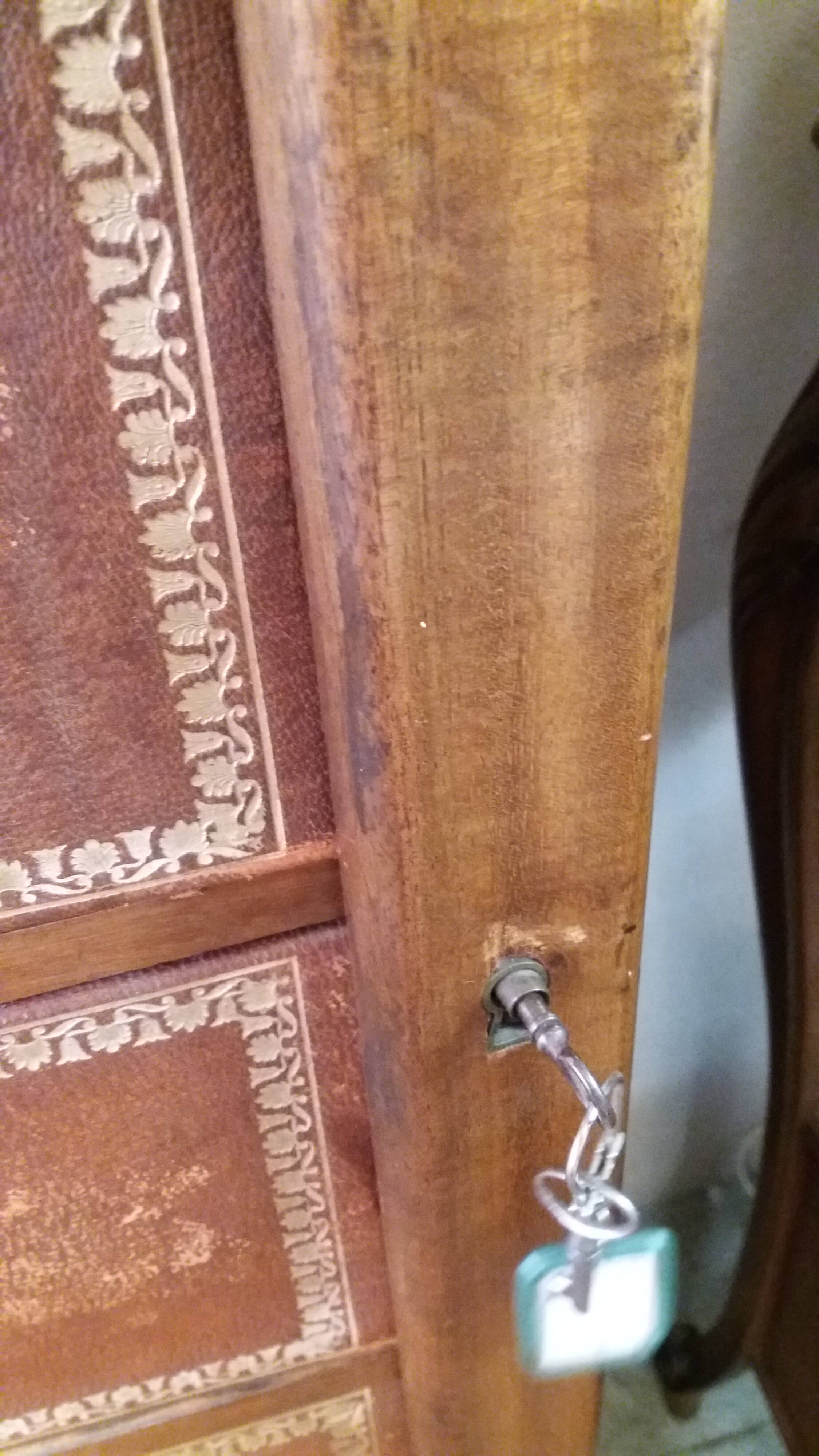 Louis Philippe walnut cardboard box