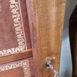 Louis Philippe walnut cardboard box