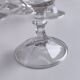 Set of 9 chiseled stemmed glasses