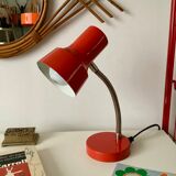 Red desk lamp