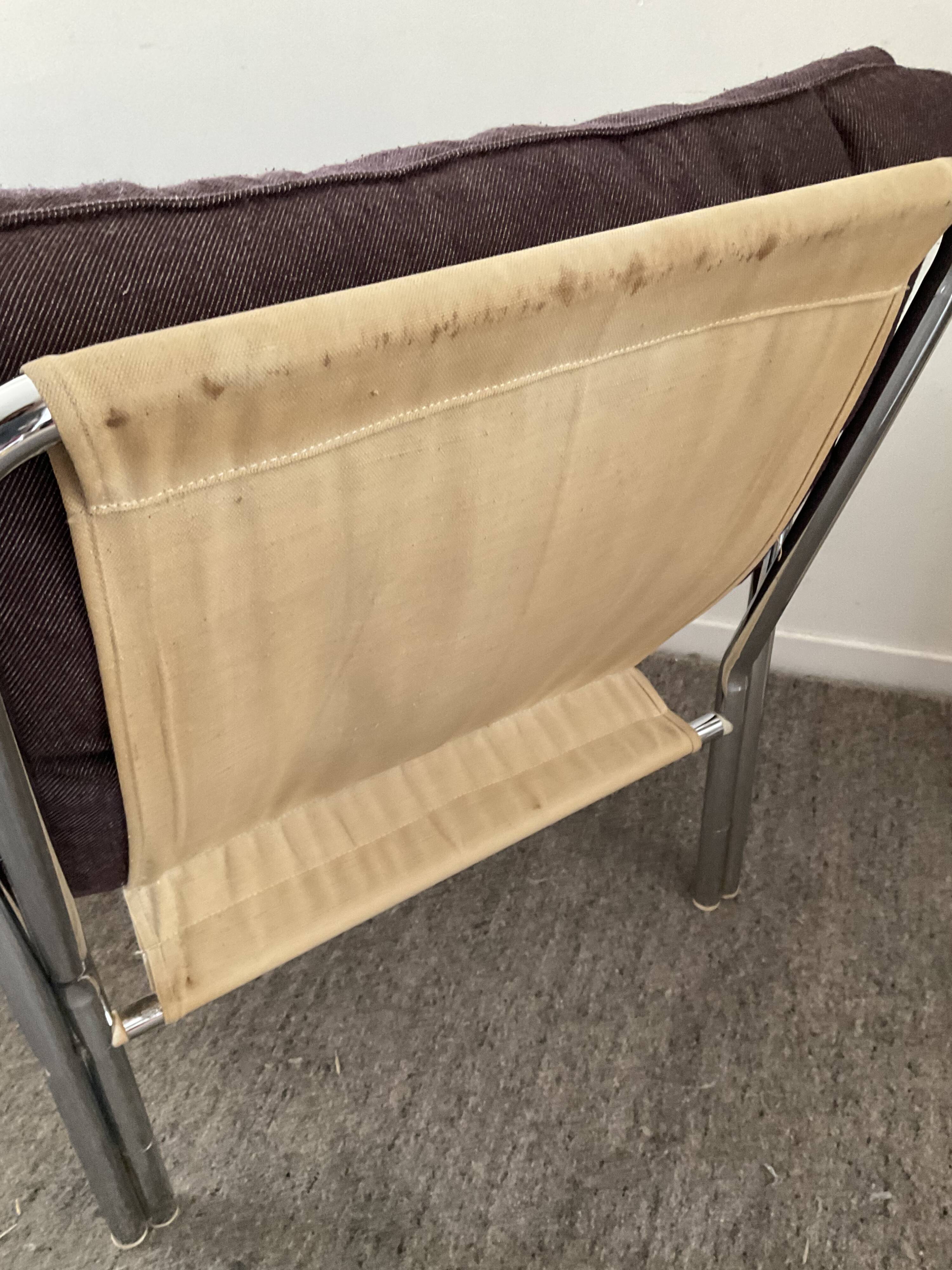 Vintage armchair Bauhaus style 70s