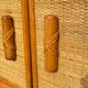 Vintage 80s Bamboo Sideboard