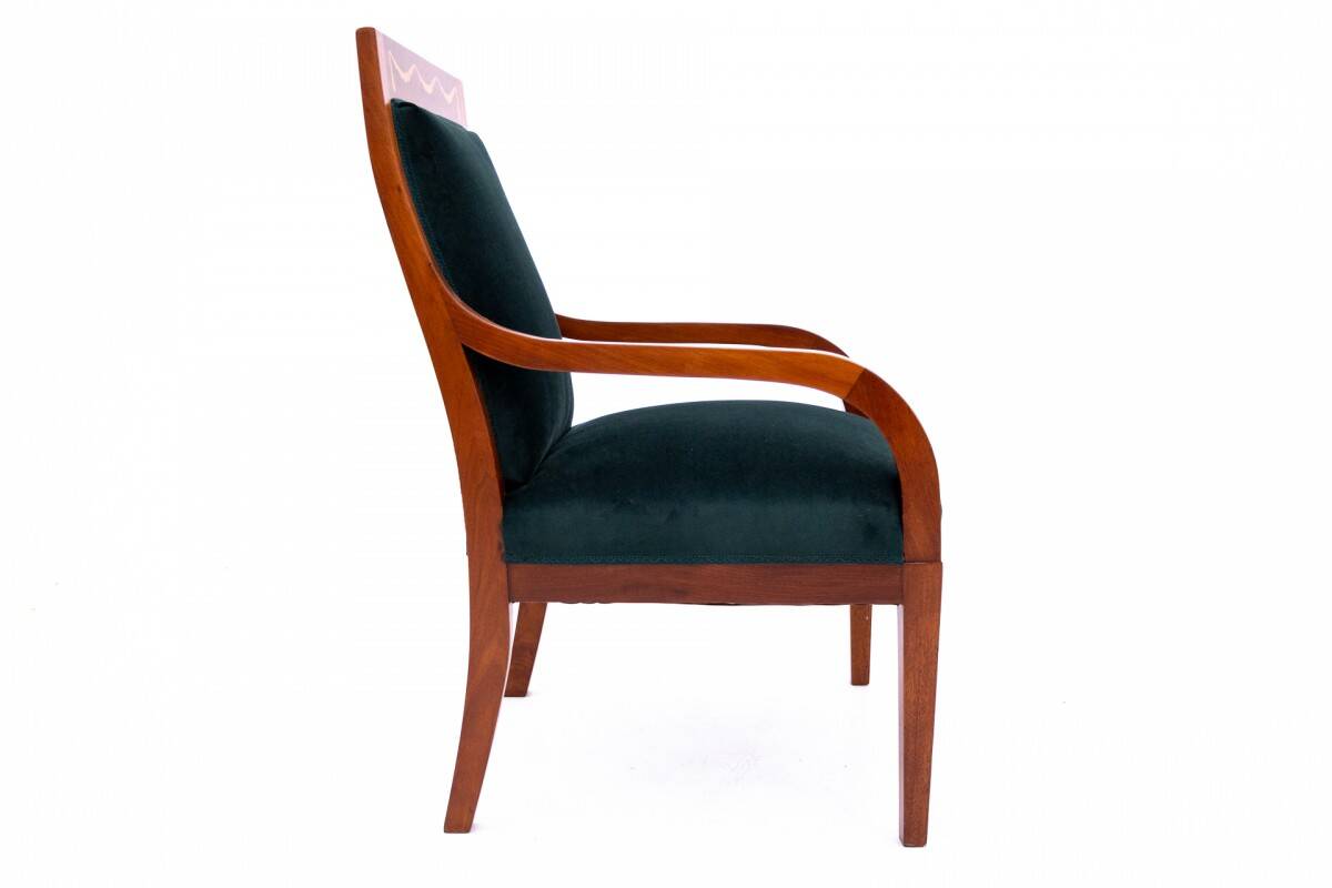 Set of armchairs, Northern Europe, circa 1890.