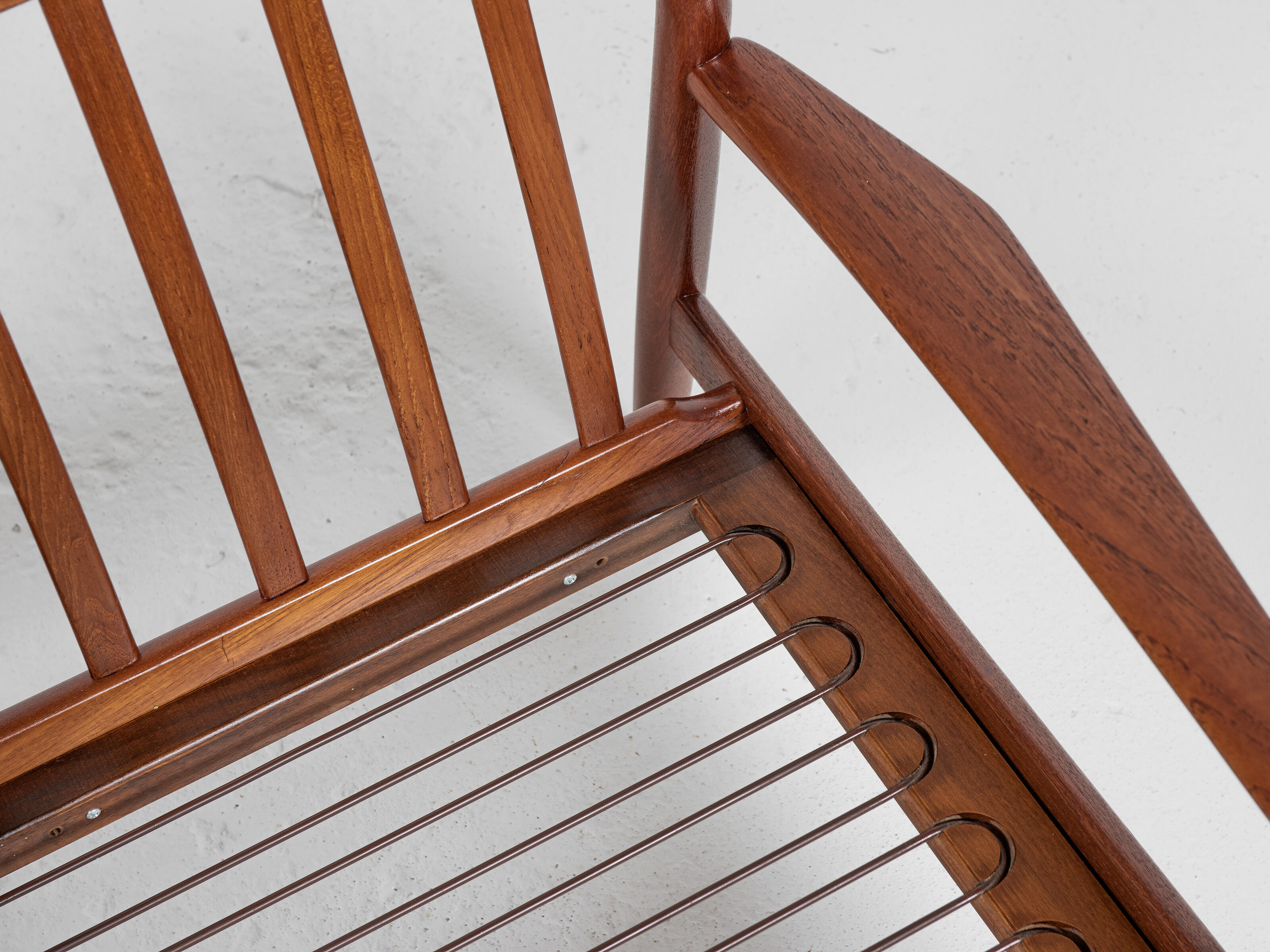 2-seater sofa design Sven Age Eriksen published by Glostrup 1960s.