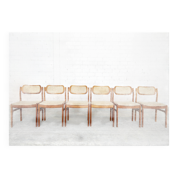 Chaise de salle à manger Mid-Century Johannes Andersen pour Uldum Møbelfabrik