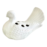 Flower pick ceramic vase bird