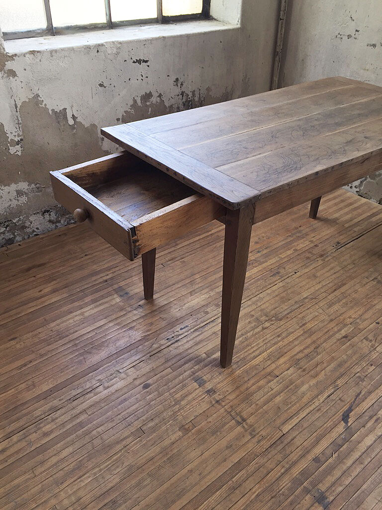 Oak farm table