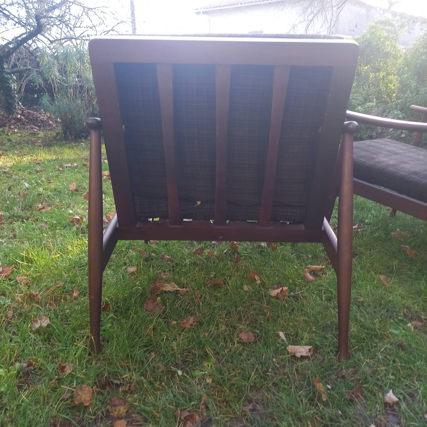 Pair of Scandinavian-style armchairs