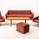 Living room set, 1970s, Czechoslovakia