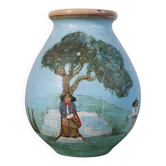 Vase, peint à la main, vintage