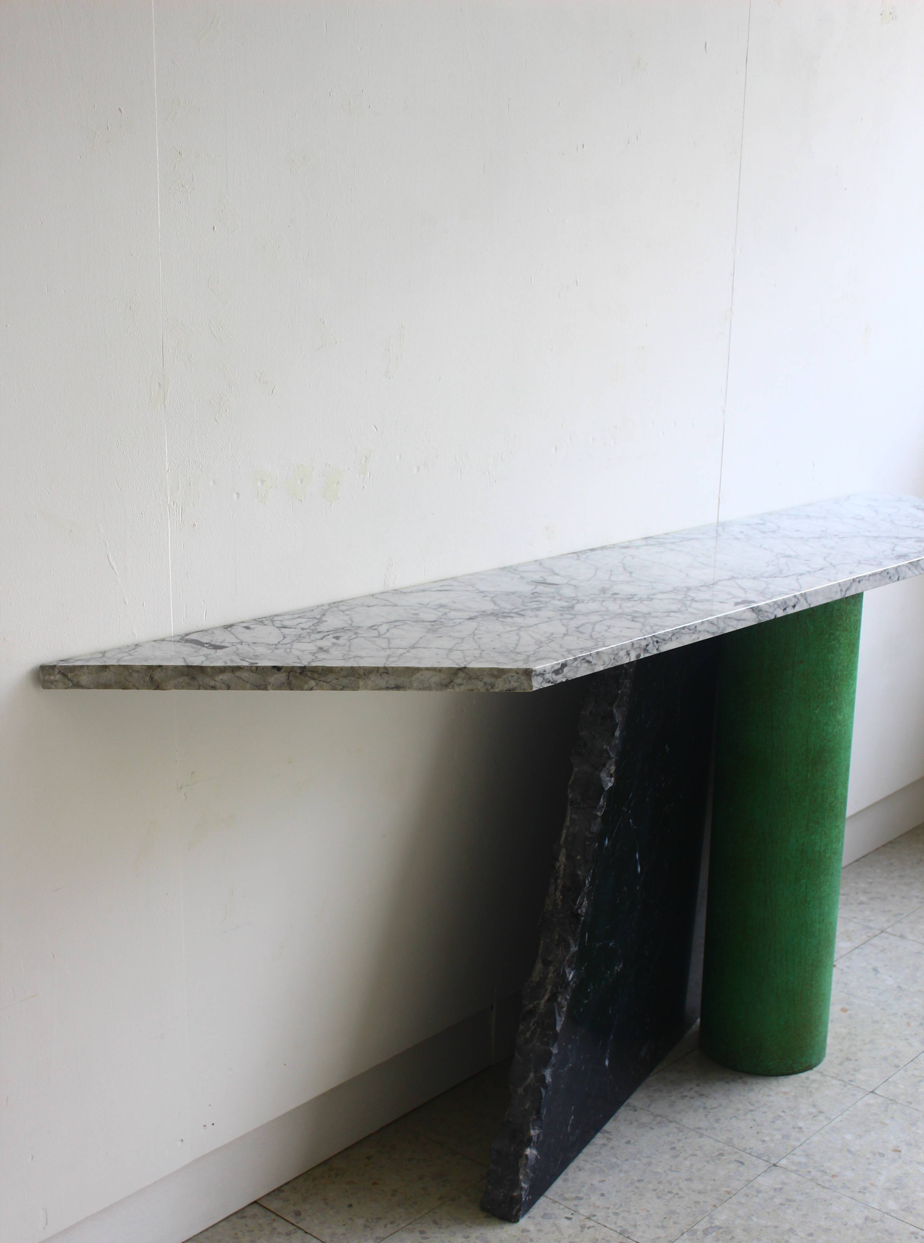 Italian console model Ambiguità, designed by Lella and Massimo Vignelli.