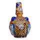Vase en faience anglaise ancien Alhambrian decor en relief